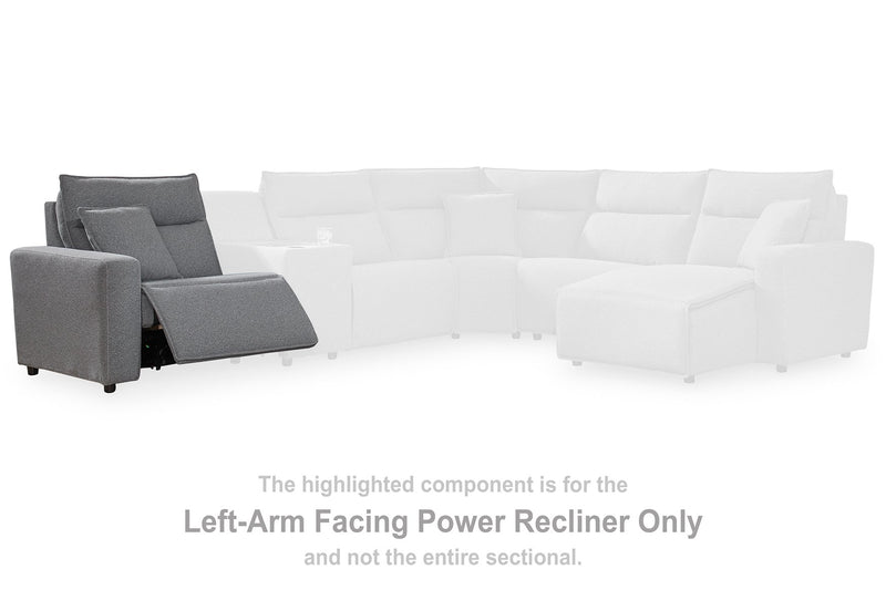 Modmax Reclining Sectional with Audio Consoles
