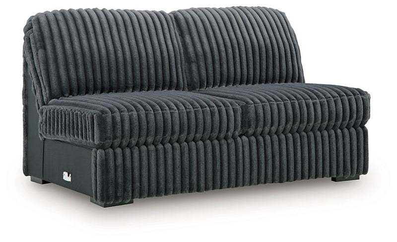 Midnight-Madness Double Chaise 3-Piece Sectional