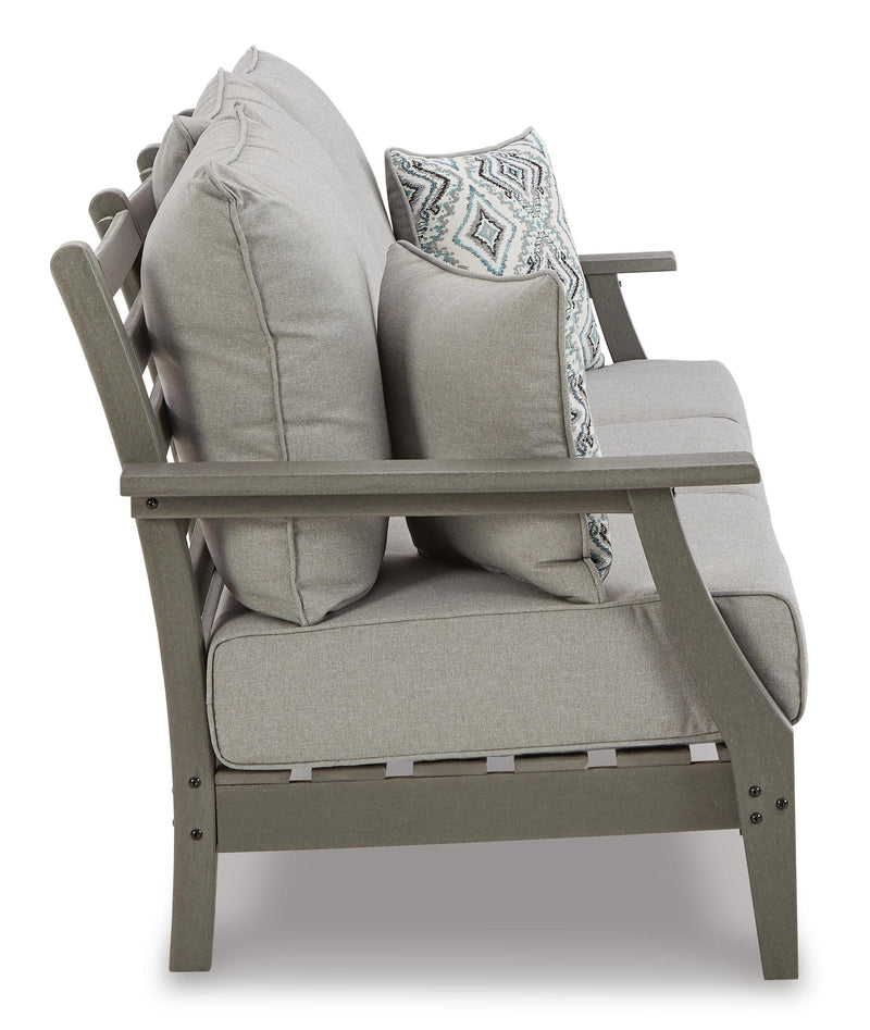 Visola Outdoor Sofa and Loveseat Set